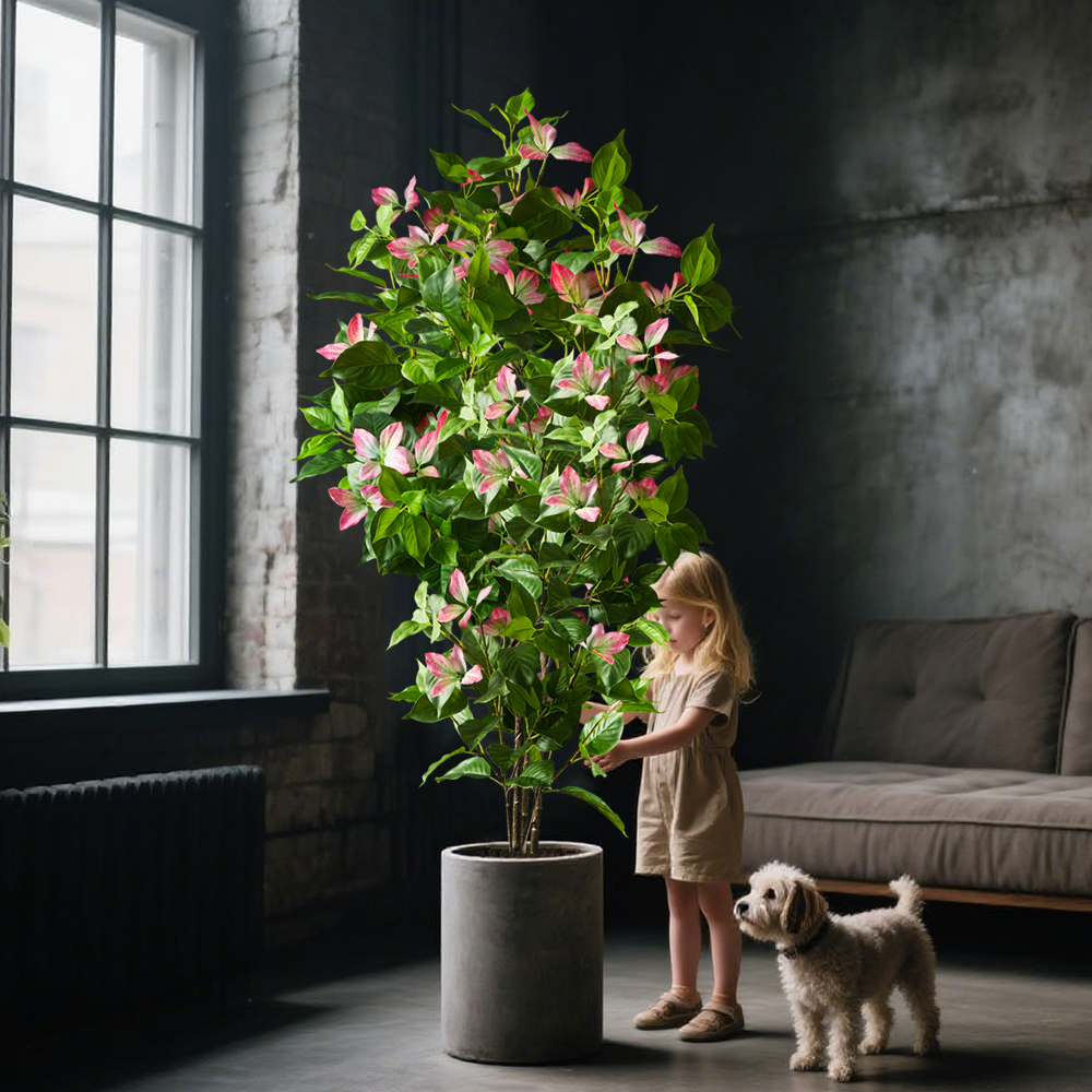 Rubber Plant Ficus - 82-144cm Large Artificial Ficus Tree Fake