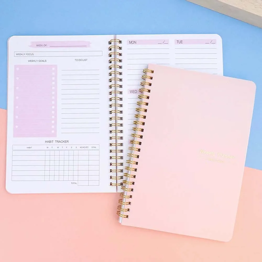 A5 Weekly Planner Coil Daily P - Planned Parenthood บทวิจารณ์และราคา