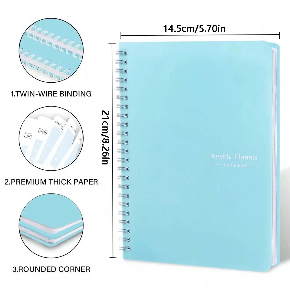 A5 Weekly Planner Coil Daily P - Planned Parenthood บทวิจารณ์และราคา