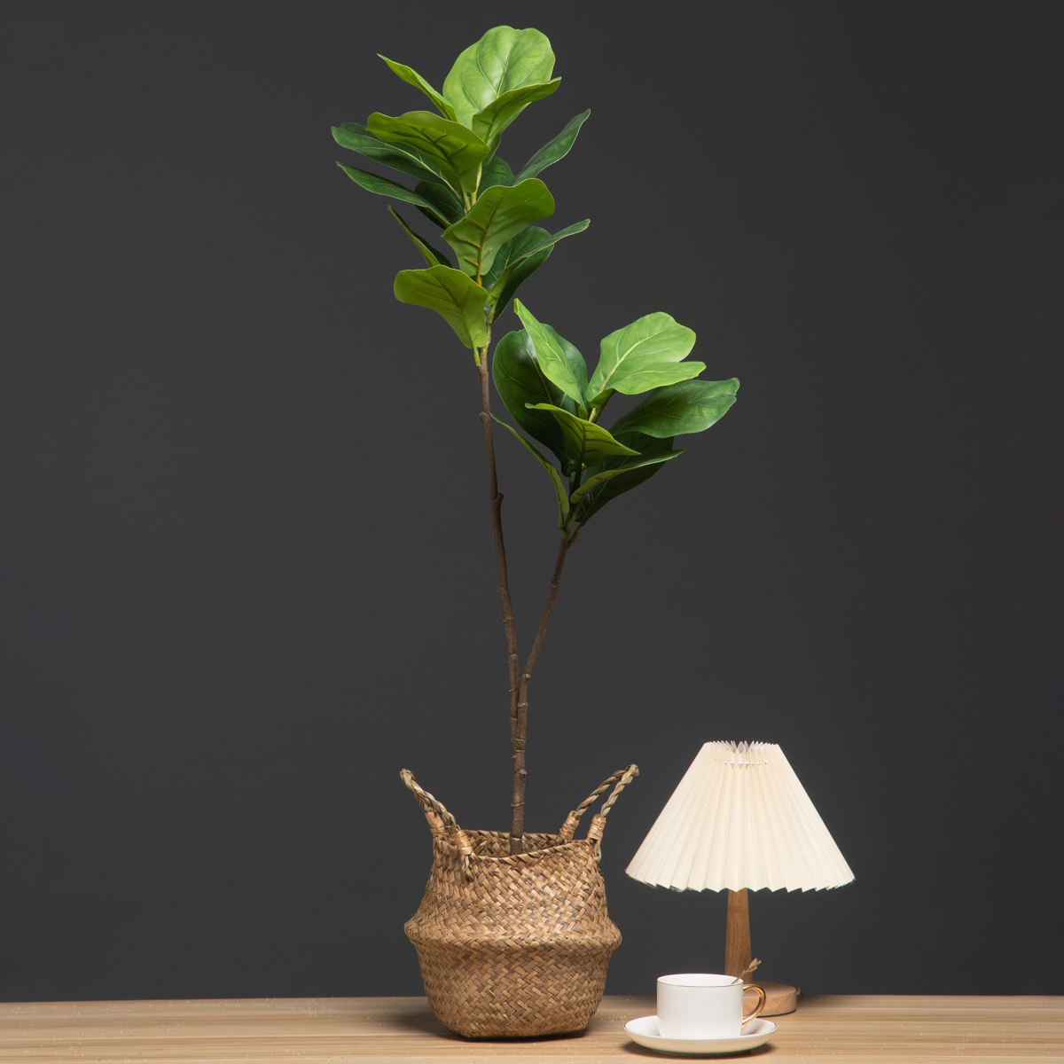 103cm/132cm Artificial Ficus T - Rubber Plant Ficus บทวิจารณ์และราคา