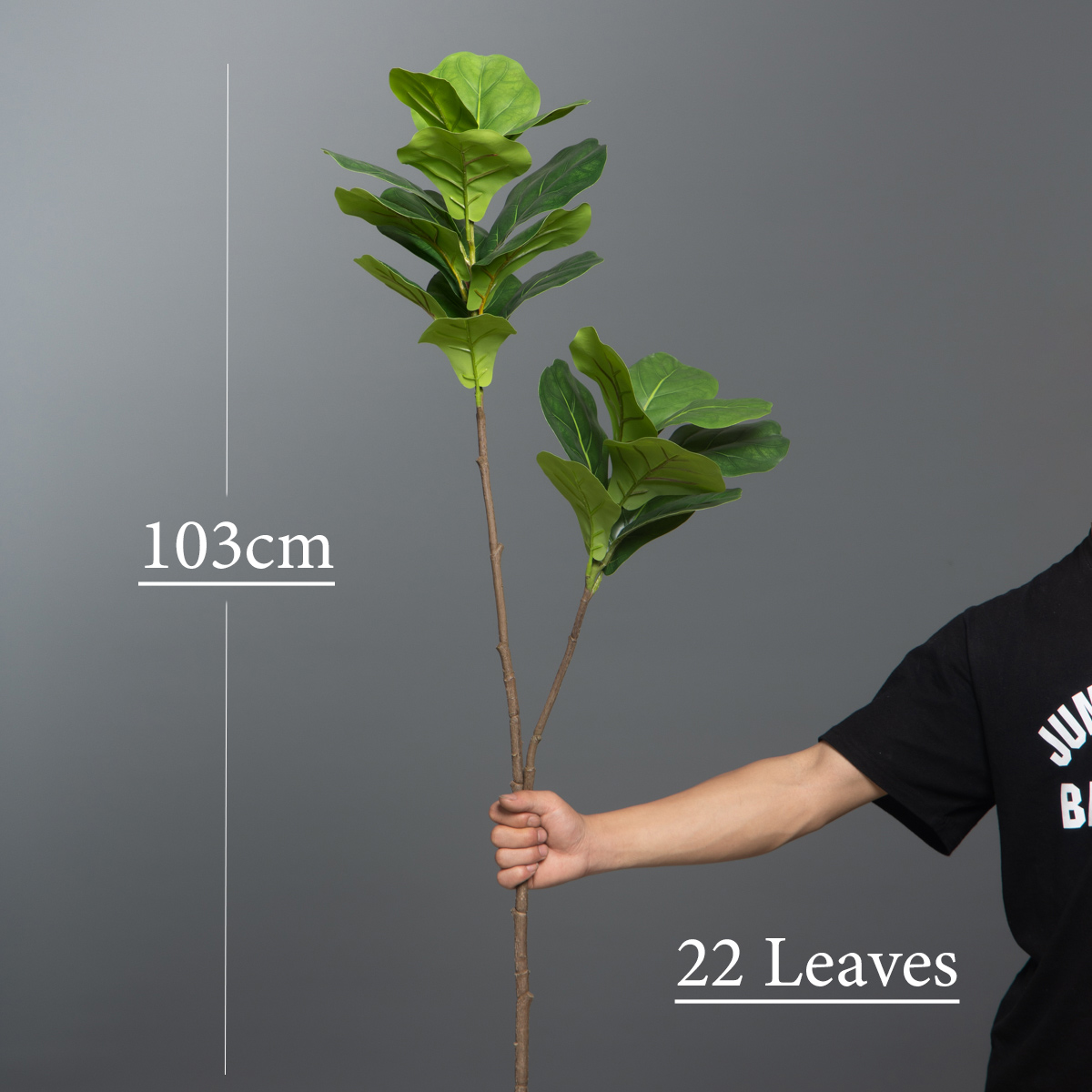 103cm/132cm Artificial Ficus T - Rubber Plant Ficus บทวิจารณ์และราคา