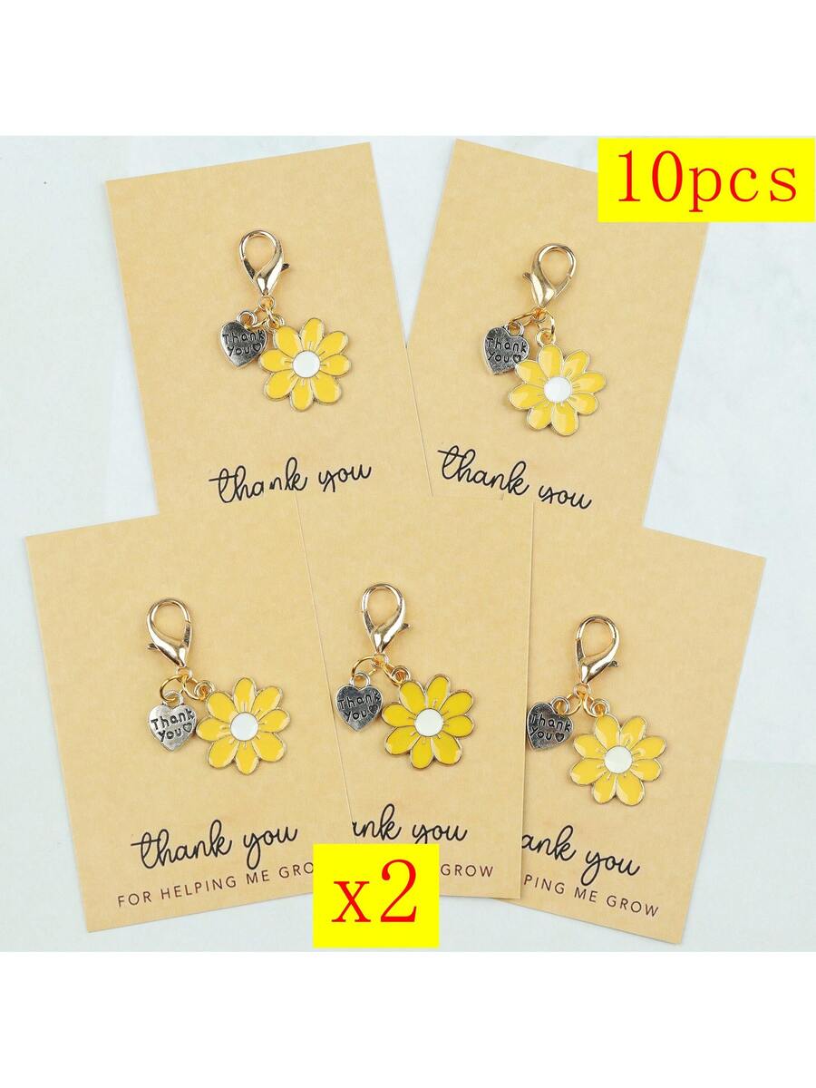 Enamel Daisy Keychains With Th - Plant Parent Free บทวิจารณ์และราคา