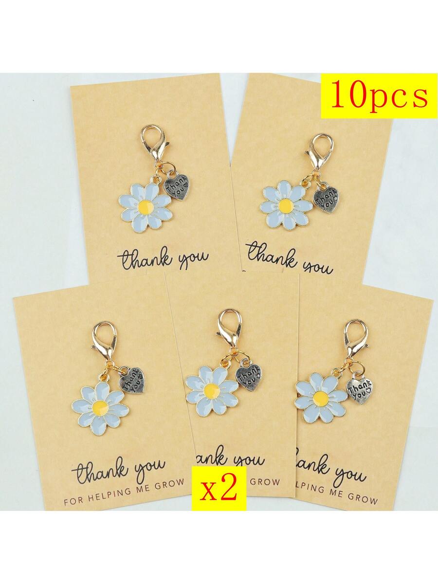 Enamel Daisy Keychains With Th - Plant Parent Free บทวิจารณ์และราคา