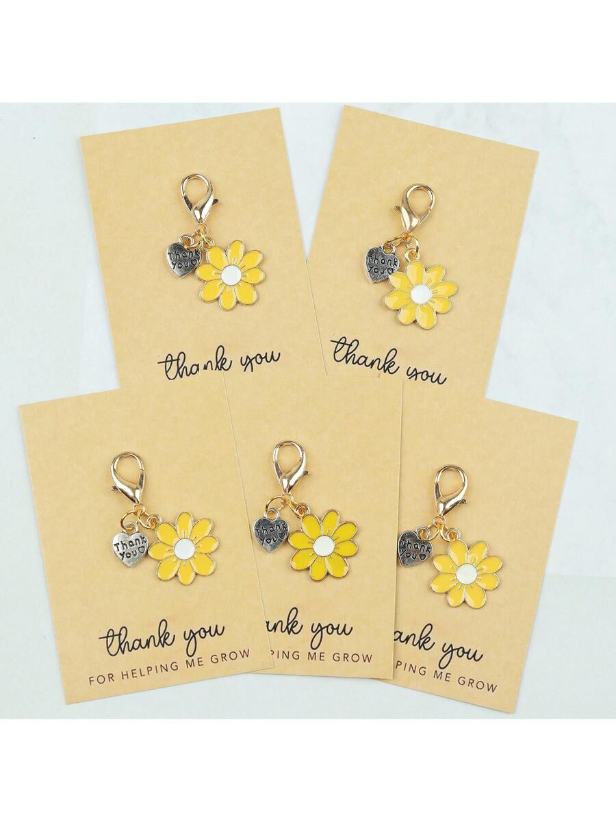 Enamel Daisy Keychains With Th - Plant Parent Free บทวิจารณ์และราคา