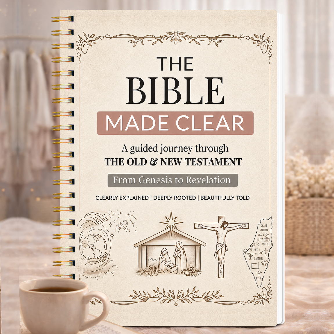 1pc 8-Week Bible Study Planner - Planned Parenthood บทวิจารณ์และราคา