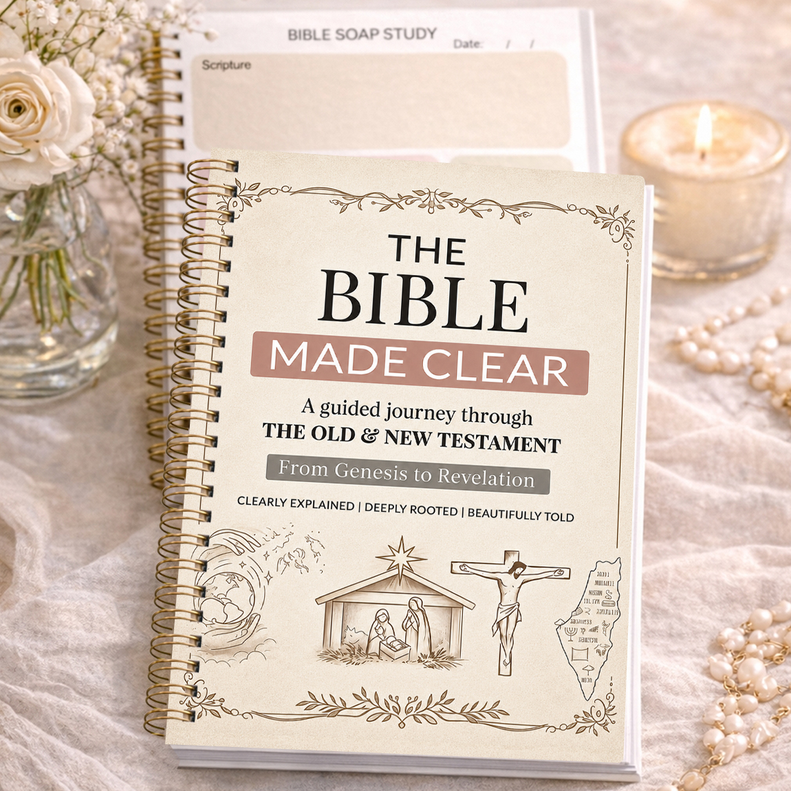 1pc 8-Week Bible Study Planner - Planned Parenthood บทวิจารณ์และราคา