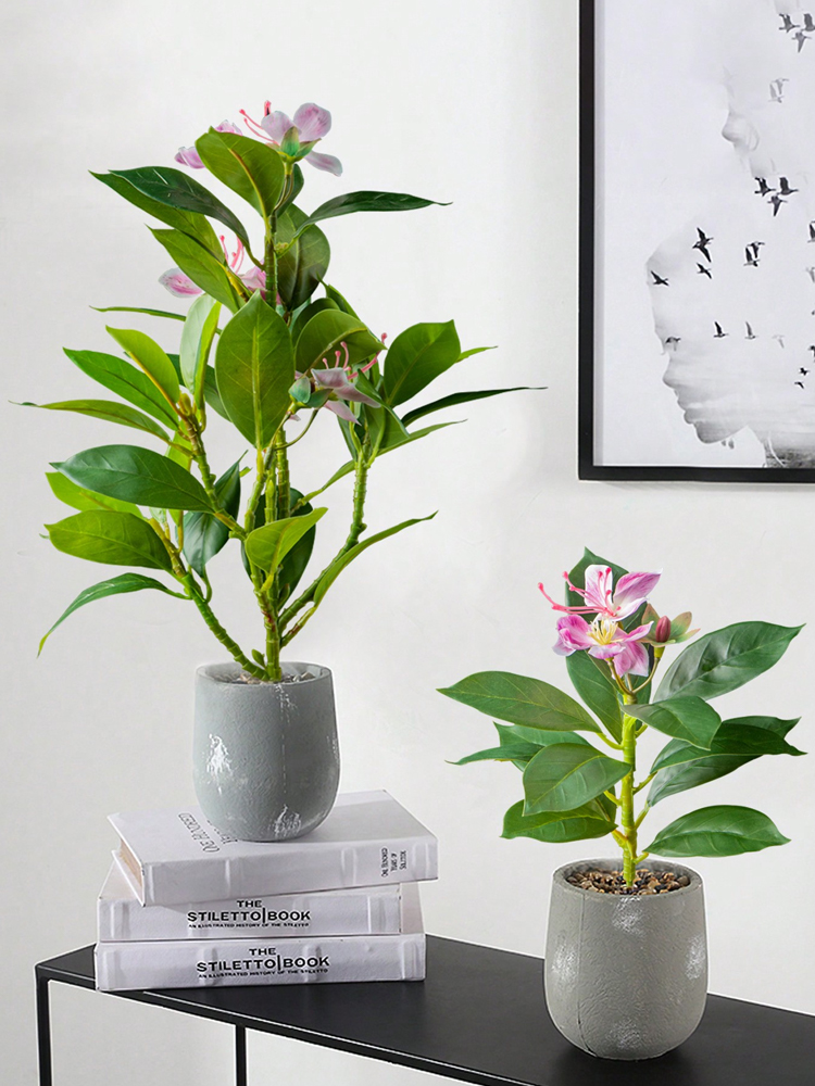 21-40cm Artificial Azaleas Pla - Rubber Plant Ficus บทวิจารณ์และราคา