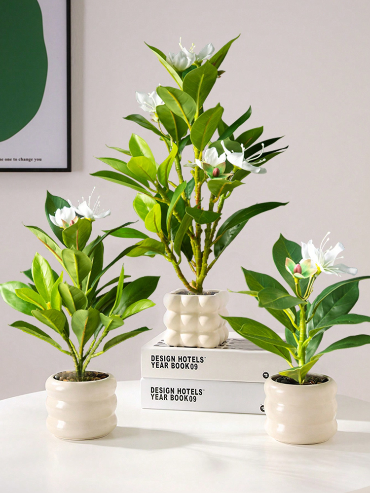 21-40cm Artificial Azaleas Pla - Rubber Plant Ficus บทวิจารณ์และราคา
