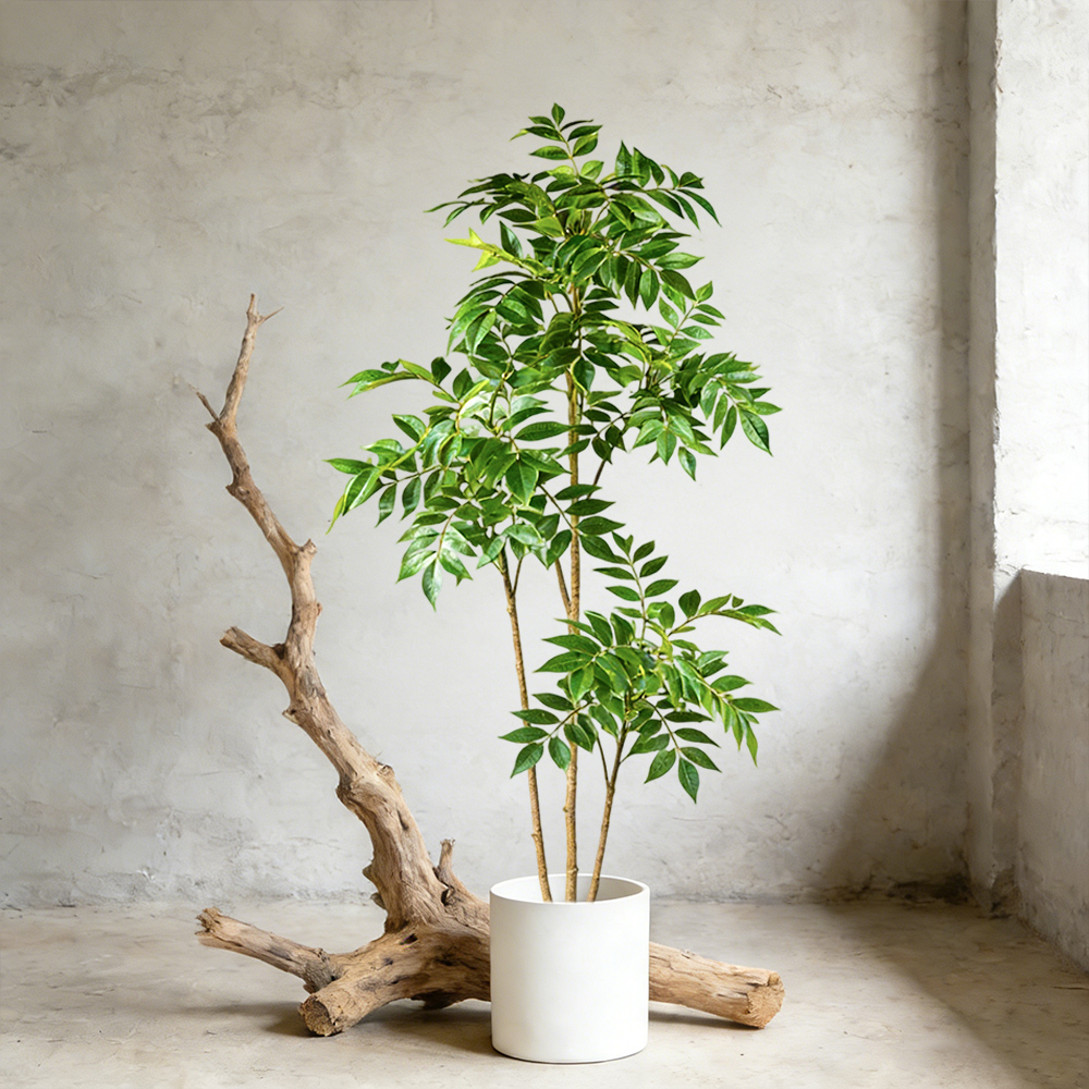 76-140cm Artificial Rubber Tre - Rubber Plant Ficus บทวิจารณ์และราคา