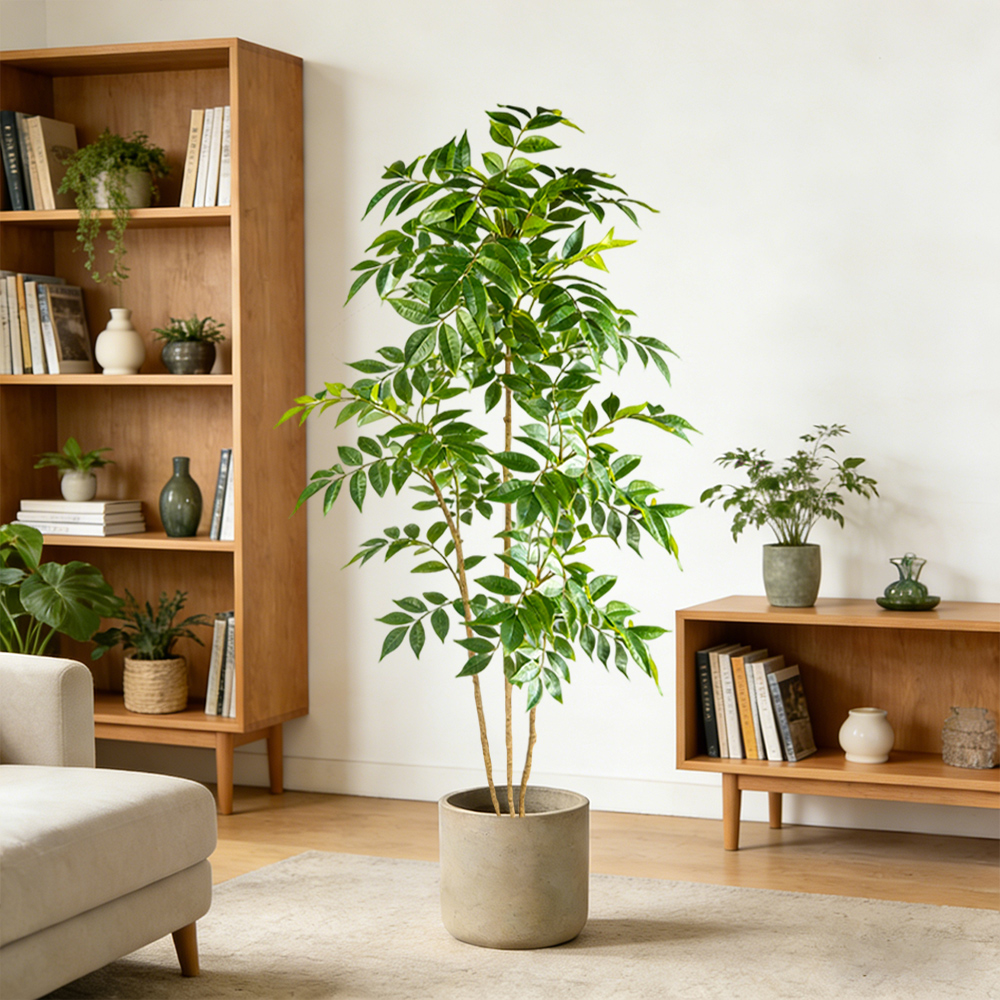 76-140cm Artificial Rubber Tre - Rubber Plant Ficus บทวิจารณ์และราคา