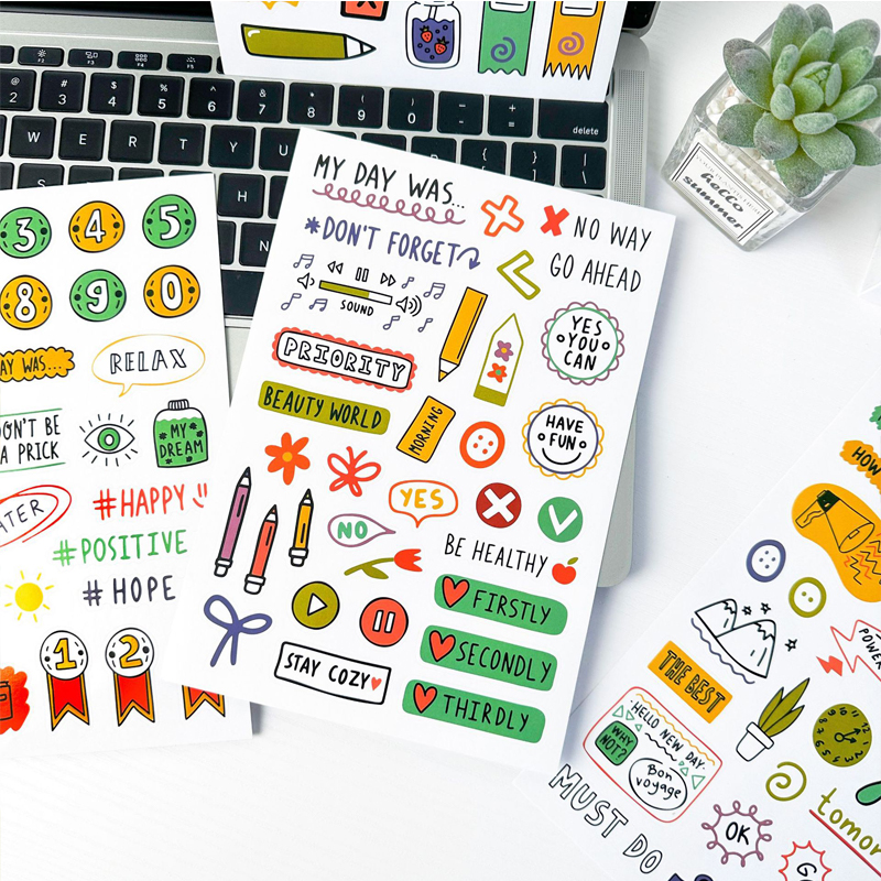 8 Sheets 240+ Planner Stickers - Planned Parenthood บทวิจารณ์และราคา