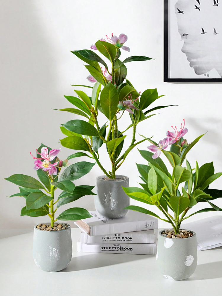 21-40cm Artificial Azaleas Pla - Rubber Plant Ficus บทวิจารณ์และราคา