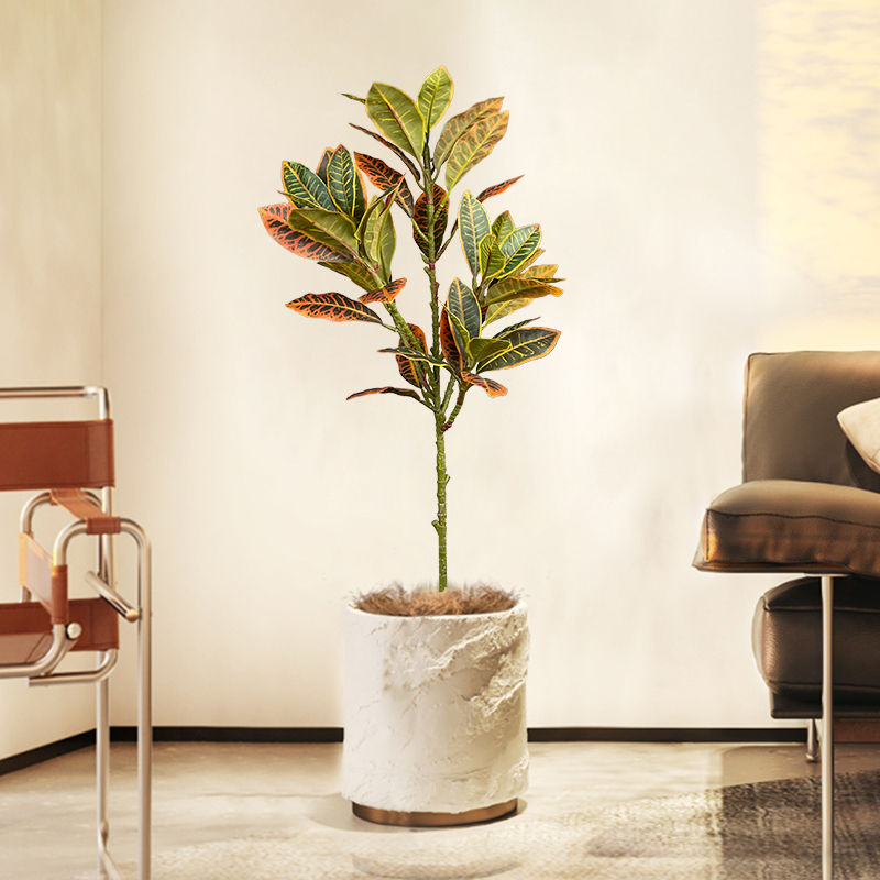 120cm Large Fake Ficus Tree Ar - Rubber Plant Ficus บทวิจารณ์และราคา