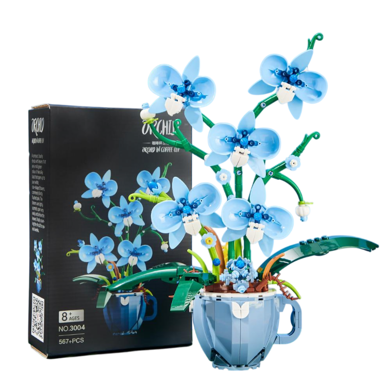 567PCS Blue Orchid Building Bl - Plant Parent Yearly บทวิจารณ์และราคา