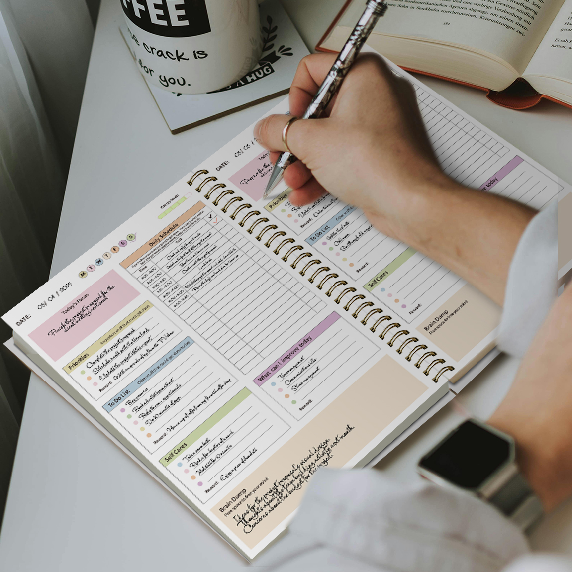 B5 Productivity Planner, Daily - Planned Parenthood บทวิจารณ์และราคา