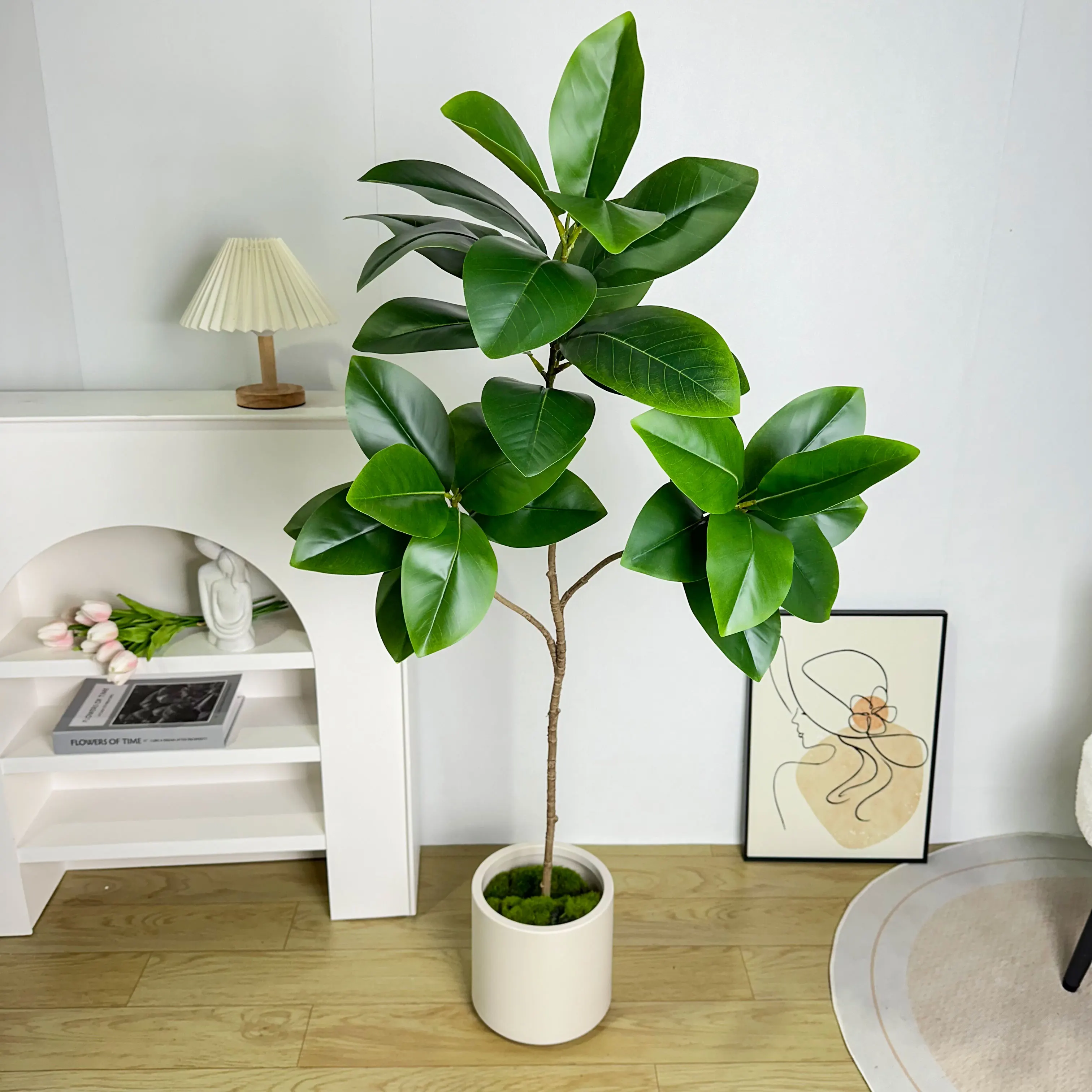70/135cm Artificial Ficus Tree - Rubber Plant Ficus บทวิจารณ์และราคา