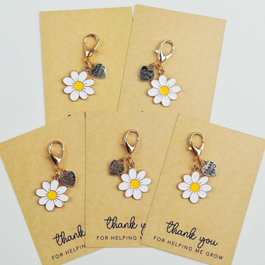 Enamel Daisy Keychains With Th - Plant Parent Free บทวิจารณ์และราคา