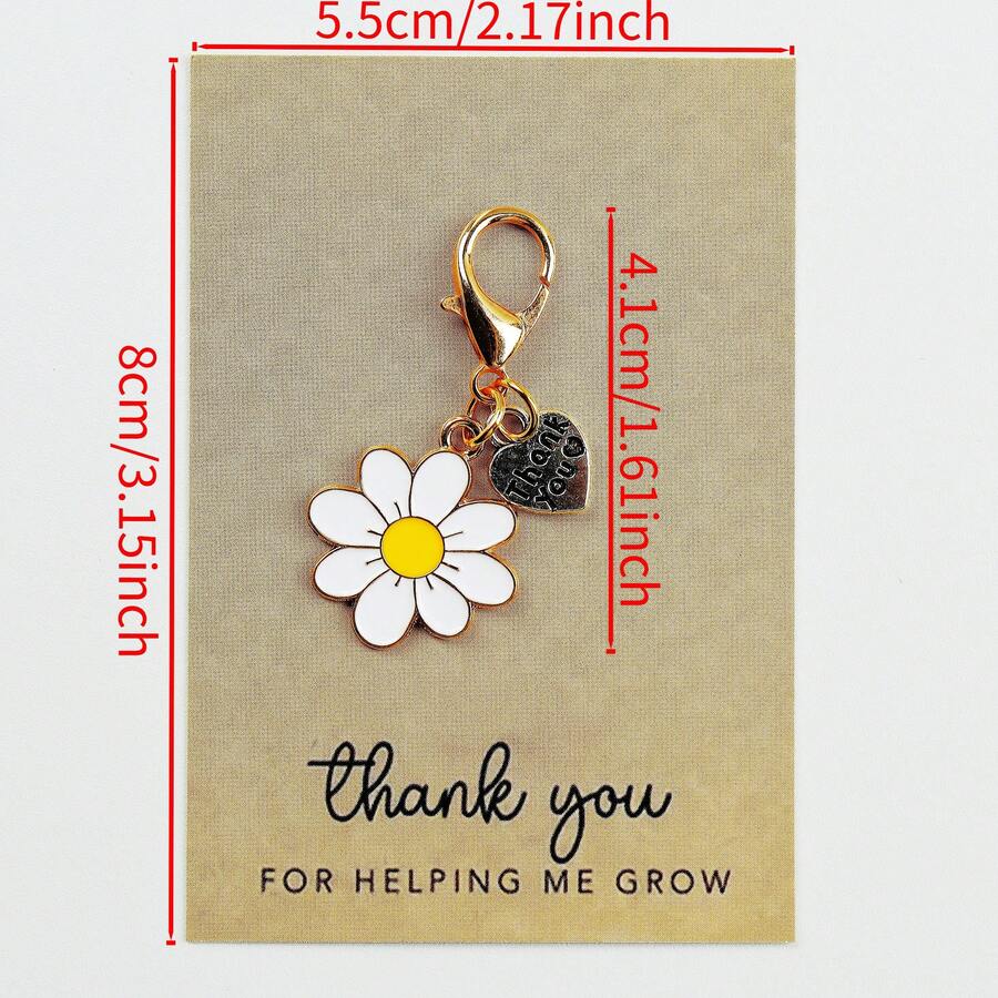 Enamel Daisy Keychains With Th - Plant Parent Free บทวิจารณ์และราคา