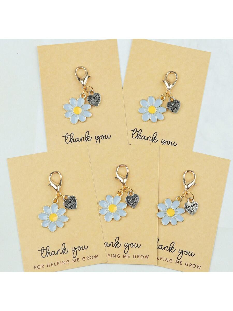 Enamel Daisy Keychains With Th - Plant Parent Free บทวิจารณ์และราคา