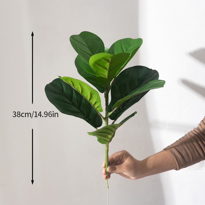 38cm Fake Ficus Tree Artificia - Rubber Plant Ficus บทวิจารณ์และราคา