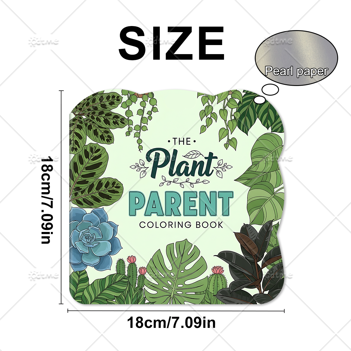 THE Plant PARENTE Coloring Boo - Plant Parent Free บทวิจารณ์และราคา