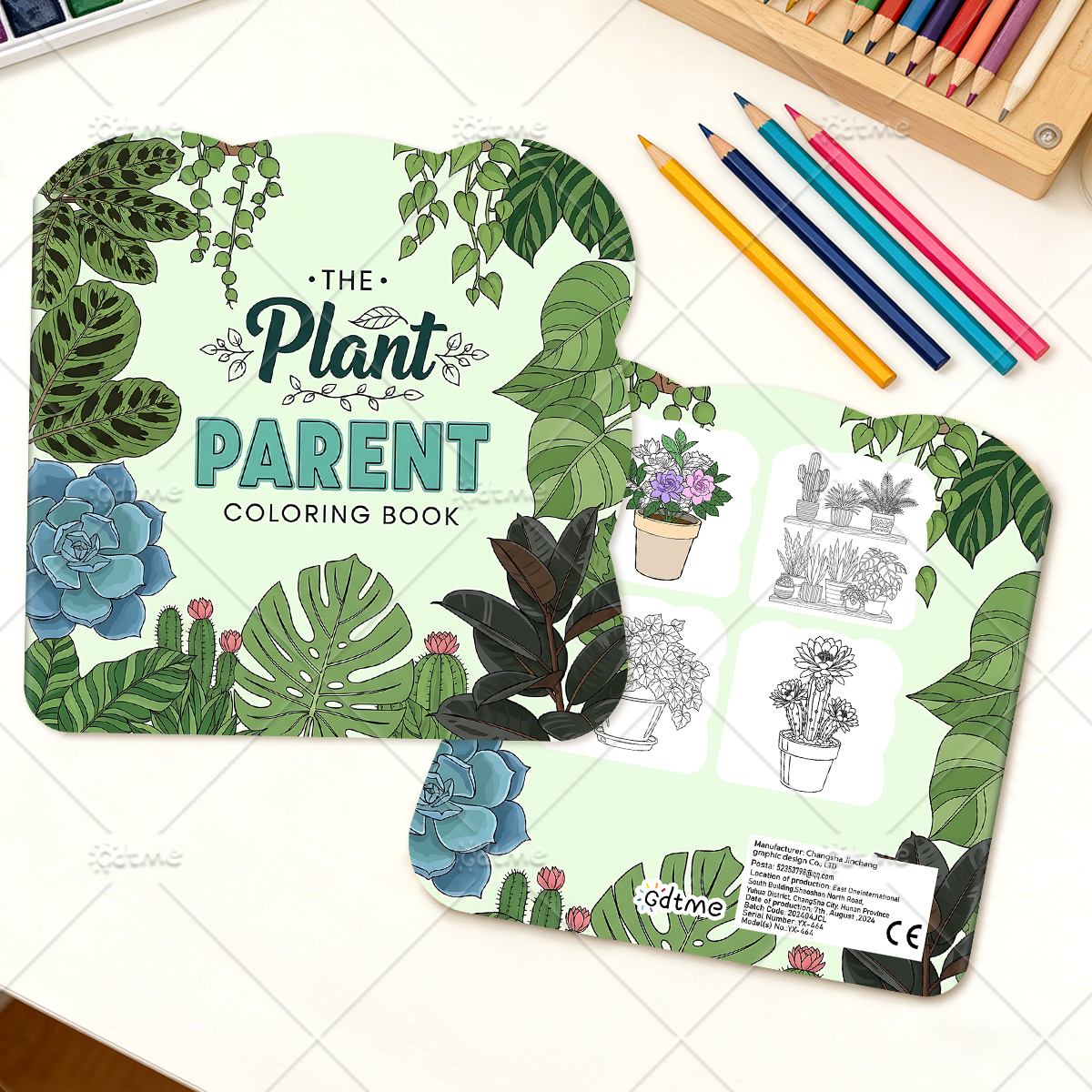 THE Plant PARENTE Coloring Boo - Plant Parent Free บทวิจารณ์และราคา
