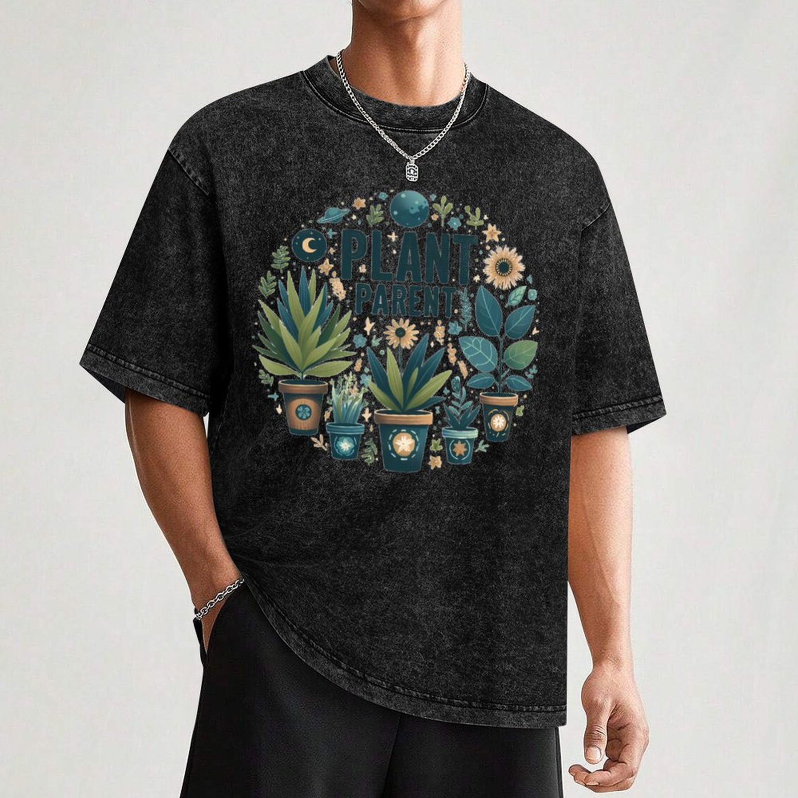 Plant parent T-Shirt Casual Fa - Plant Parent Shirt บทวิจารณ์และราคา